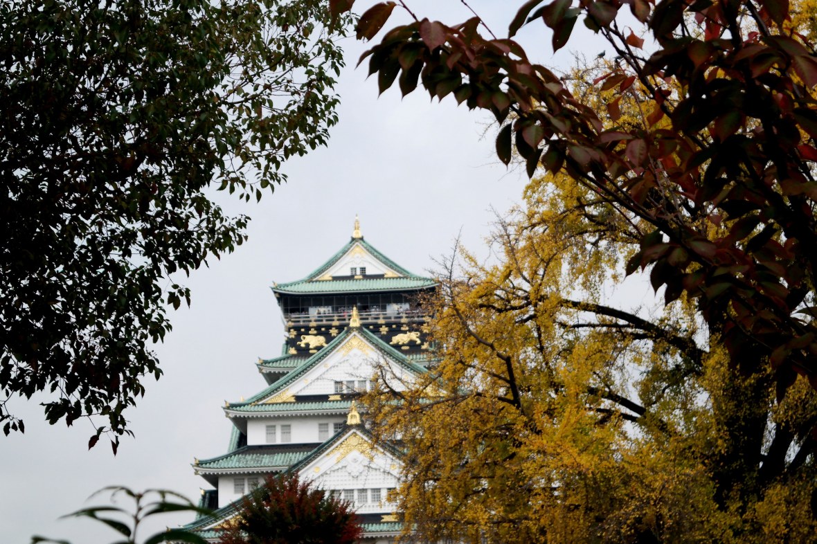 Osaka Castle autumn